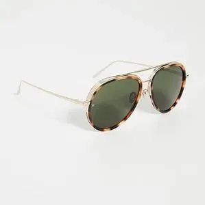 Linda Farrow Luxe Abel Sunglasses Linda Farrow | Accessories | Linda Farrow Luxe Abel  main image 4